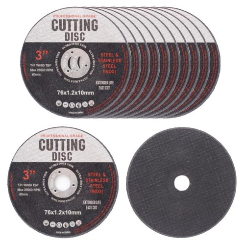 Pcs cutting discs 76mm - 12,