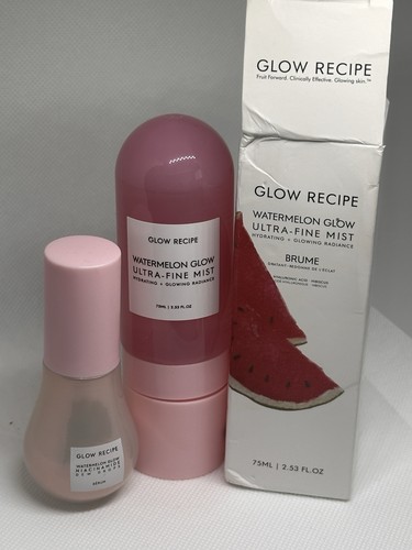 Glow recipe serum and ultra - glow,