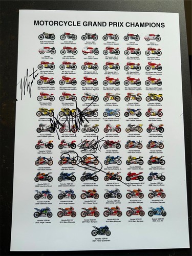 Rare signed moto - signed,