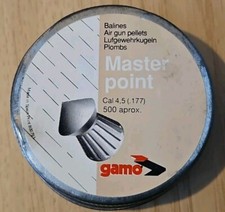 Vintage Master Point Pellet Tin .177 Gamo - [S3]