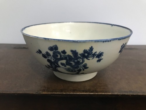 18th century worcester - century, blue