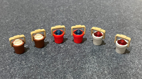 Lego minecraft buckets 2 - 6,