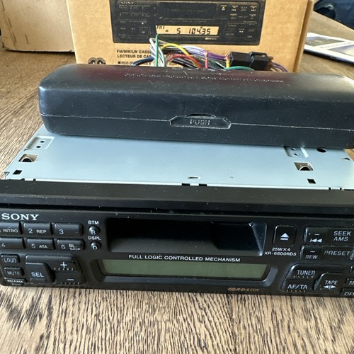 Vintage sony car sr6600rds - car,