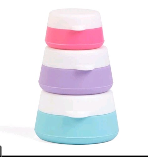 Pieces silicone cream jars - 3,