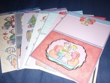 4 HUNKYDORY GOLDEN OLDIES CHRISTMAS CRACKERS KITS 4 A4 TOPPERS 4 A5 CARDS