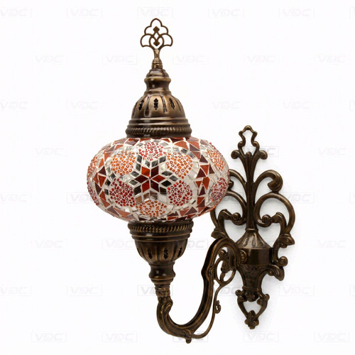 Amber turkish mosaic wall - amber,
