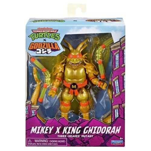 Tmnt godzilla michelangelo - tmnt,