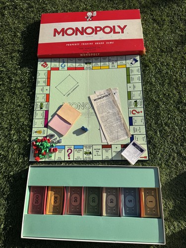 Vintage monopoly board game - vintage,