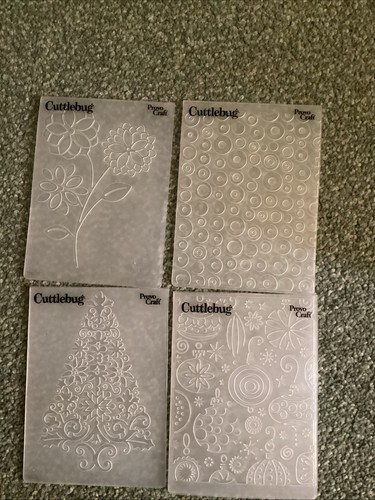 Cuttlebug embossing folders - cuttlebug,