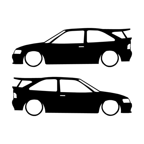 Set car decal - set,