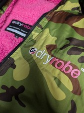 dryrobe Camo & Pink Fleece