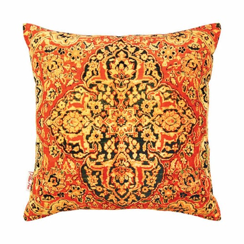 Persian rug inspired - inspired, orange