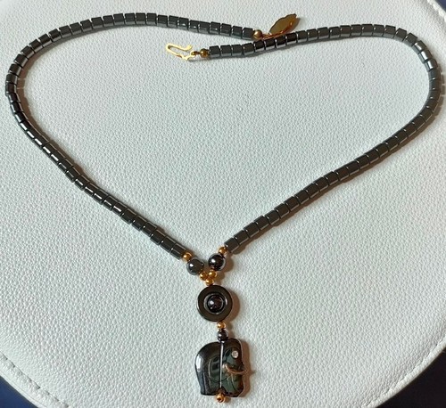 Vintage genuine hematite - vintage,
