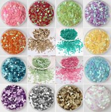 2000 Round 3MM Loose Sequins Flat Sewing Crafts Trim Costume - 47 COLOURS 1428
