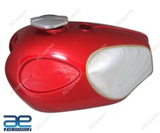 Petrol Fuel Tank Steel Chrome