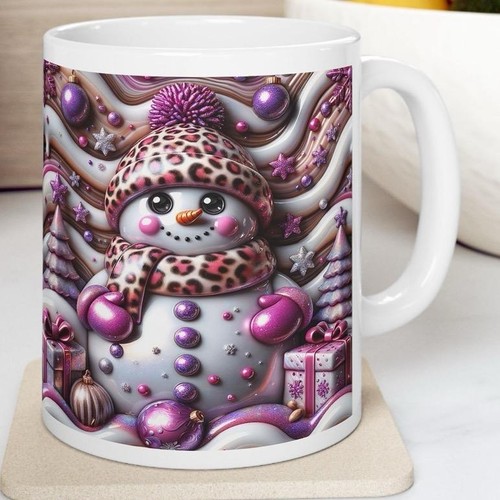 Snowman christmas mug cosy - snowman,