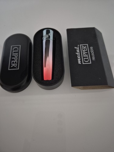 Metal clipper lighter with - metal,