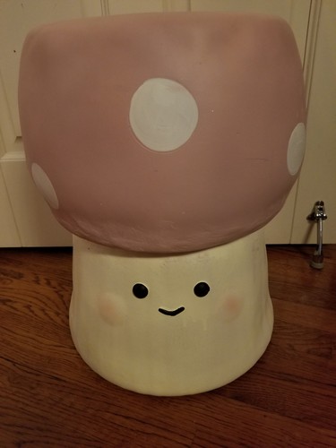 Mushroom toadstool stand - toadstool, stool