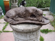 LAYING IRISH WOLFHOUND DOGS