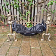 Cast Iron Fire Grate 18"