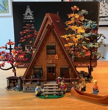 Lego Ideas: A-Frame Cabin 21338, 18+, used, made once, packaging & instructions