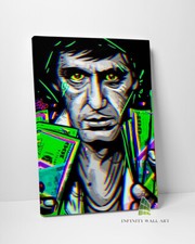 3D Scarface Al Pacino Canvas
