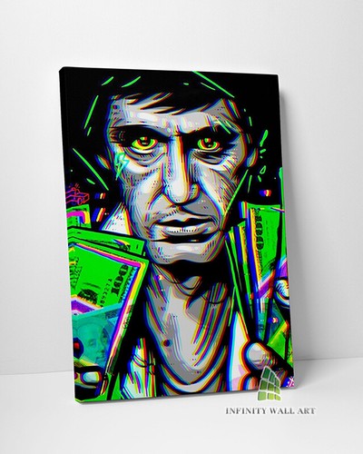 Scarface pacino canvas - scarface, al