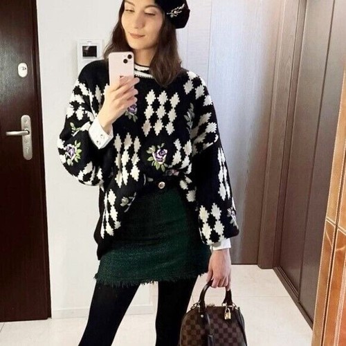 Bnwt zara black and ecru - bnwt,