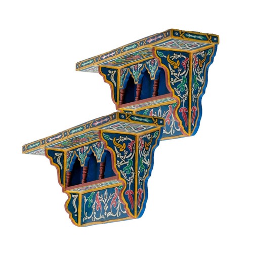 Set painted moroccan - set, 2