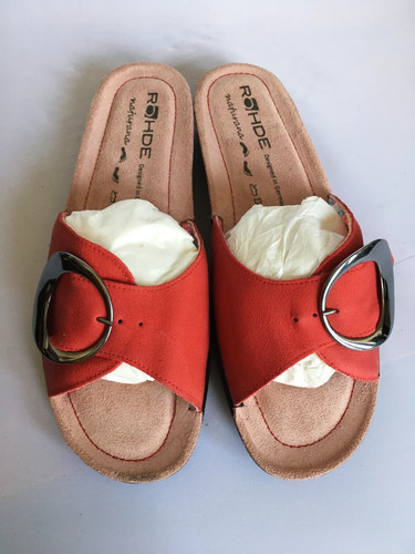 Rohde sandals womens uk6 red - rohde,