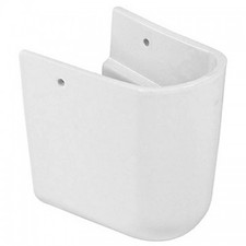 Villeroy & Boch Subway 2.0 Basin Trap Cover Semi Pedestal White Alpin 72440001