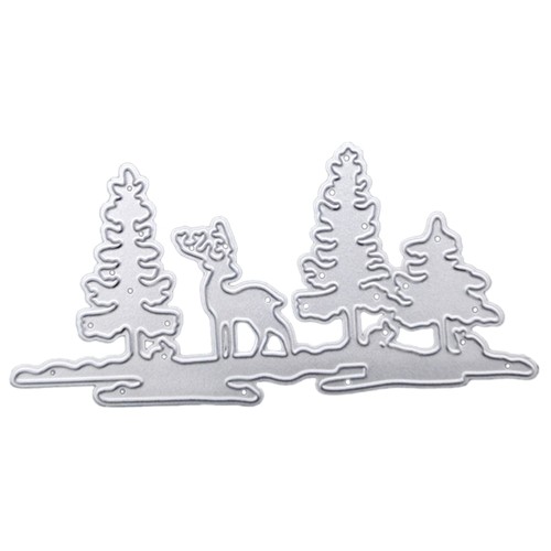 Christmas elk deer tree - christmas,