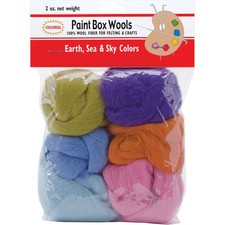 Colonial paint box wools - wools, .33oz