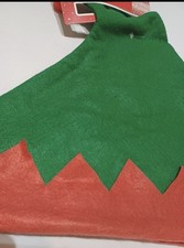 ELF HAT WITH PIXIE EARS IN RED