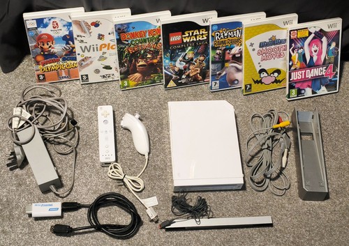 Nintendo wii console setup - console,