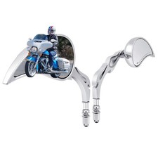 2pcs Tear Drop Side Mirrors