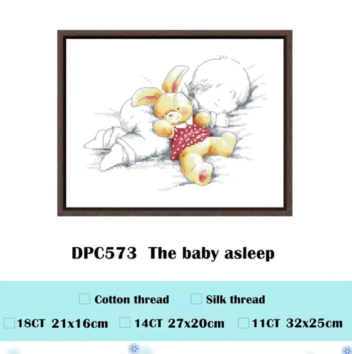 Baby asleep with - asleep,