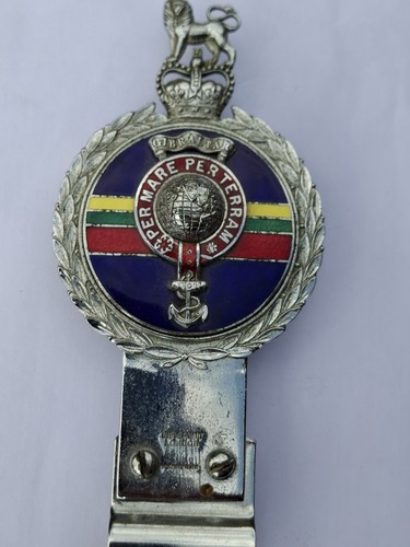 Vintage royal marines - marines, car