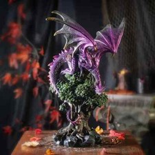 Dragon Perched On Tree 31.5cm