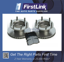 Iveco Eurocargo 1991 - 2014 60E 65E 75E Rear Brake Discs Pads 304mm With Studs