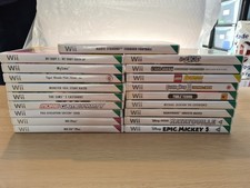 Nintendo Wii Games Job Lot 19