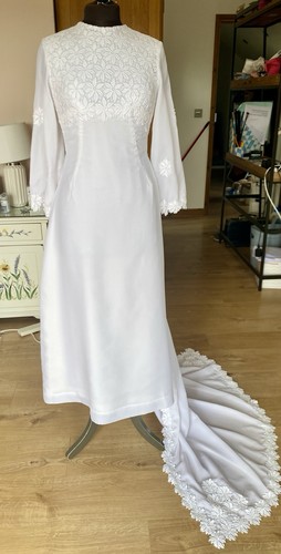 Vintage wedding dress - dress, –