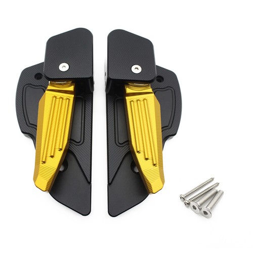 Rear footrests with mounting - rear,
