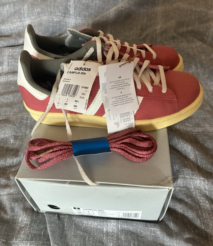 Adidas campus 80s red white - adidas,