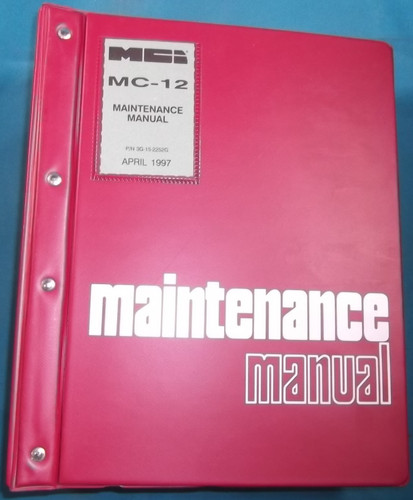 Mci motor coach - mc-12, bus
