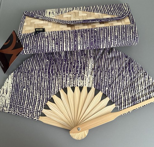 Woodin african print - print, bamboo