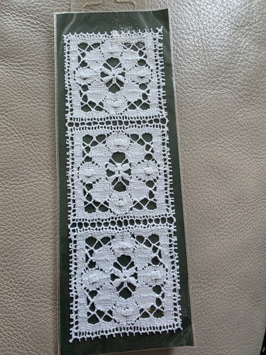 Real nottingham lace bookmark - nottingham,