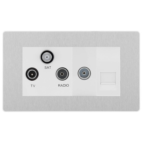Evolve brushed steel - bg,