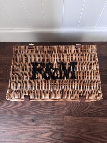Fortnum mason wicker basket - &,