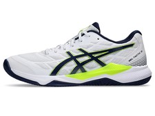 Asics GEL-Tactic 12 White Green Blue Men Volleyball Trainers UK 9_9.5_11_11.5_14
